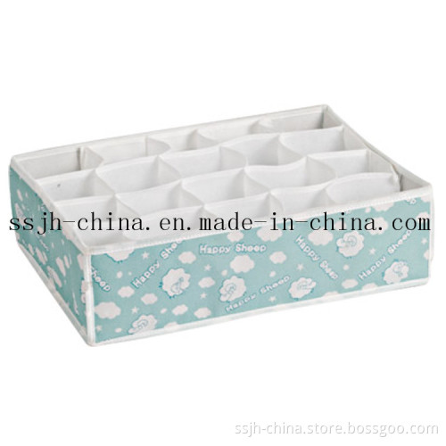 Printing Underwear Storage Container with 20 Lattices (TN-UW 137)
